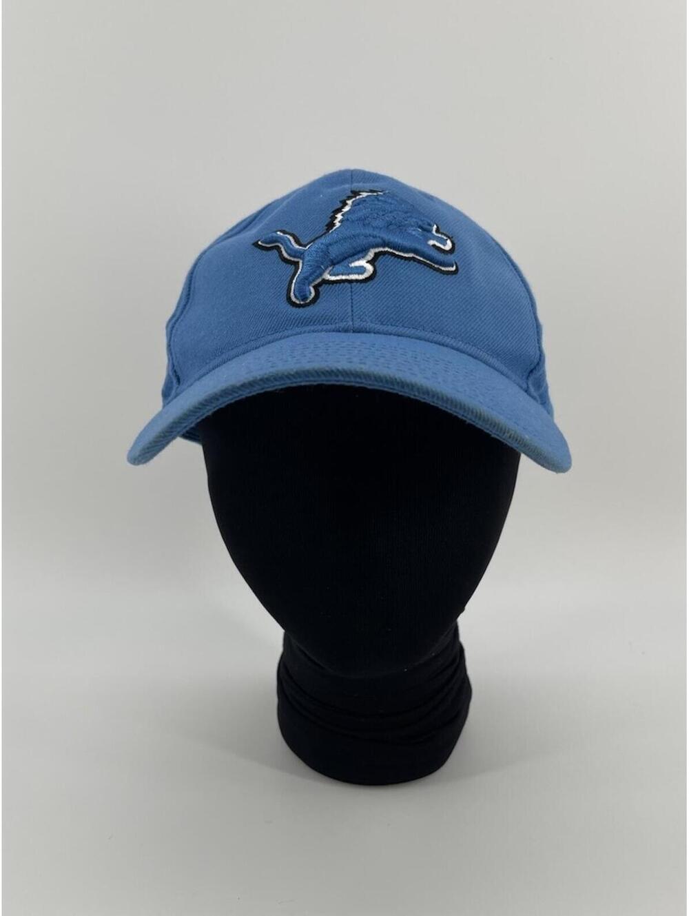 Reebok Detroit Lions NFL On Field Blue Strapback‎ Hat Cap OSFA